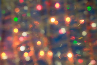 Yeni yıl ve Noel tebrik için bokeh etkisi ile Noel arka plan