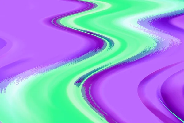 Abstract Background Purple Green Colors Winding Road — Stock Photo, Image