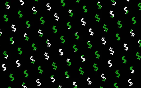 Dollar Sign Black Background — Stock Photo, Image