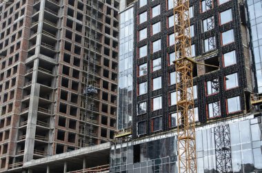 Binalar inşa süreci. İnşaat alanı