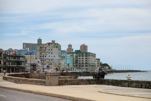 Arquitetura Moderna Histórica Cuba — Fotografia de Stock