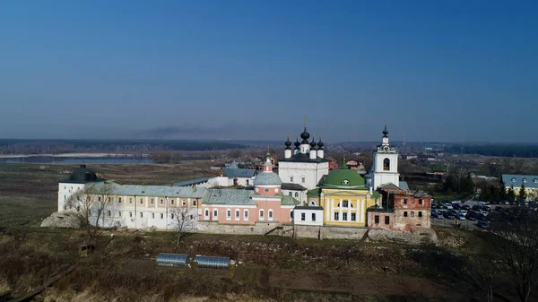 Belopesotsky Monastery Légi Nézet Stupino Kashirsky District Moscow Region Oroszország — Stock Fotó