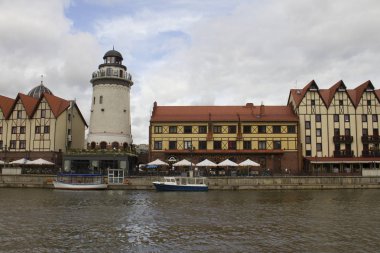 Balık Köyü Kaliningrad, Rusya Federasyonu