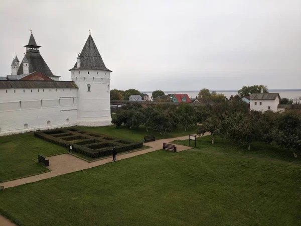 Tower Metropolitan Garden Rostov Kremlin Arany Gyűrű Oroszország — Stock Fotó