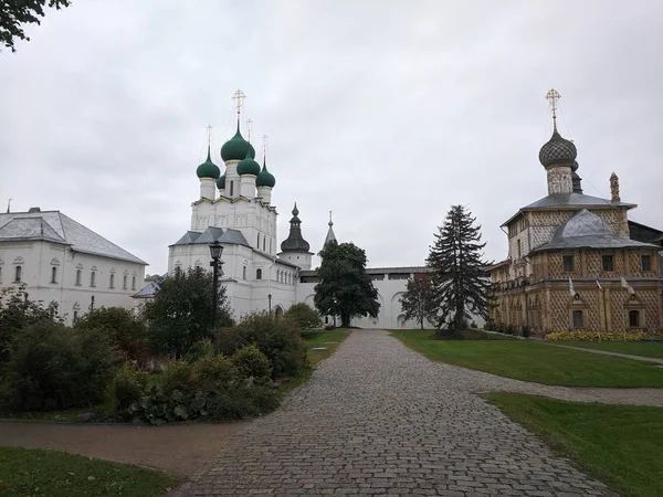 Otoño Rostov Kremlin Anillo Oro Rusia — Foto de Stock