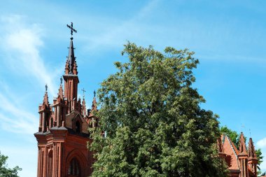 Vilnius, Litvanya'da St. Anna'nın Cathilic Chirch'i
