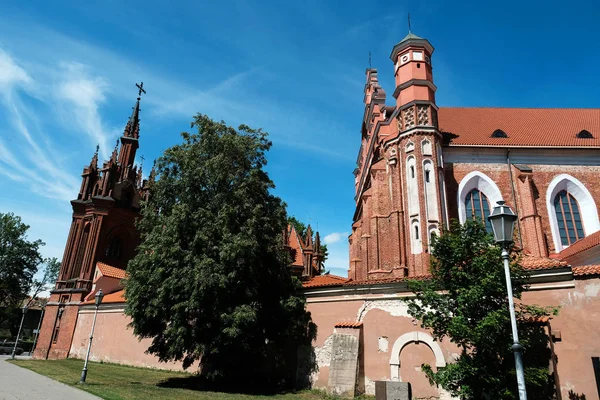 Cathilic Chirch de Santa Ana en Vilna, Lituania — Foto de Stock