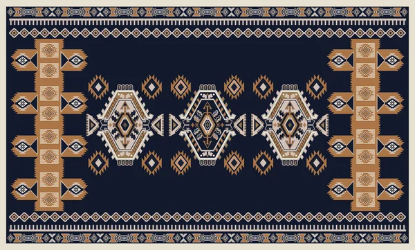 양탄자, 카펫, 타피에 대한 다채로운 장식 벡터 디자인. 페르시아어, 터키 양탄자, 섬유. 기하학적 꽃 배경입니다. 장식 요소와 추상 장식품. 추상 직사각형 카펫 — 스톡 벡터