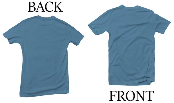 Pak Dit Indrukwekkende Shirt Met Voor Achterkant Uitzicht Als Wilt — Stockfoto
