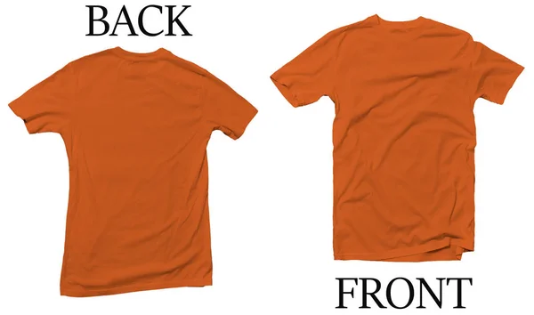 Pegue Esta Camiseta Impressionante Com Vista Frontal Traseira Para Dar — Fotografia de Stock