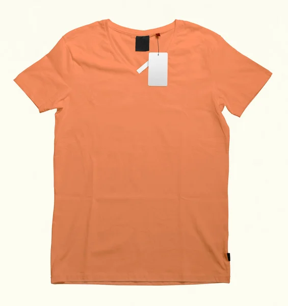 Güzel Boyun Shirt Mock Shirt Tasarımları Vitrin Için Ücretsiz Şablonları — Stok fotoğraf