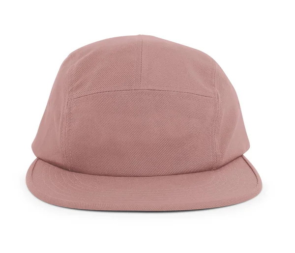 Moderno Cool Guy Cap Mock Ash Rose Color Para Ajudá — Fotografia de Stock