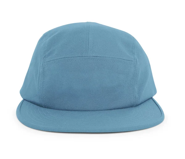 Moderno Cool Guy Cap Mock Blue Niagara Color Para Ayudarle — Foto de Stock