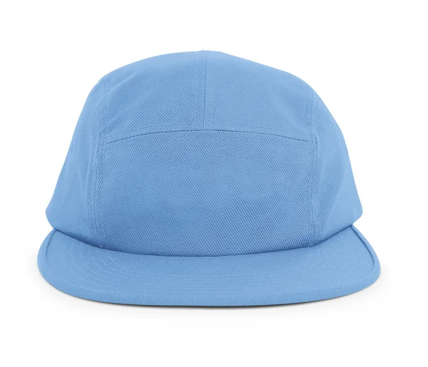 Moderno Cool Guy Cap Mock Little Boy Blue Color Para — Fotografia de Stock