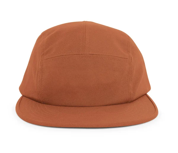 Сучасний Cool Guy Cap Mock Certery Clay Color Який Допоможе — стокове фото