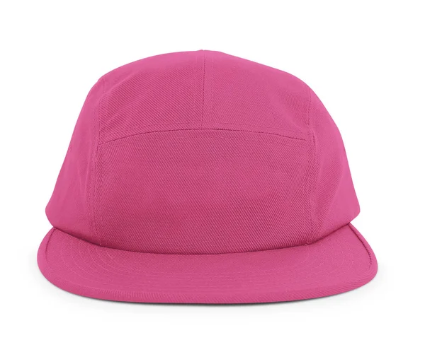 Moderno Cool Guy Cap Mock Pink Peacock Color Para Ayudarle — Foto de Stock