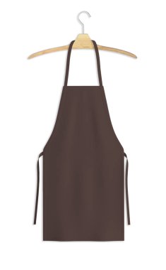 Chicory Kahve Renginde Bu Sweet Apron Mock Up ile tasarımınızı sergile. Gerçekçi bir görünüm ve yüksek çözünürlüklü güzel tasarımları sunmak için alay.