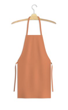 Bu Sweet Önlük Mock Up Bakır Tan Renk ile tasarım vitrin. Gerçekçi bir görünüm ve yüksek çözünürlüklü güzel tasarımları sunmak için alay.