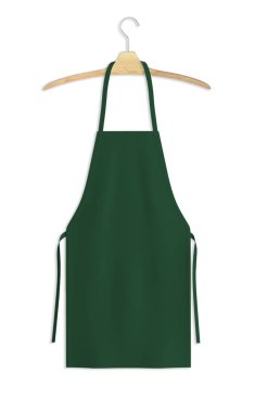 Bu Sweet Önlük Mock Up Yeşil Eden Renk ile tasarım vitrin. Gerçekçi bir görünüm ve yüksek çözünürlüklü güzel tasarımları sunmak için alay.