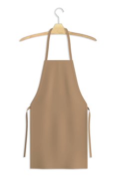 Bu Sweet Apron Mock Up In Iced Coffee Color ile tasarımınızı sergile. Gerçekçi bir görünüm ve yüksek çözünürlüklü güzel tasarımları sunmak için alay.