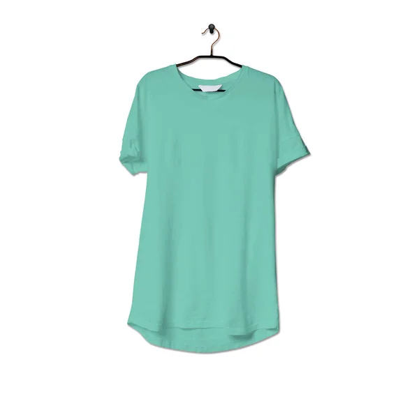 Grab Impressive Realistic Tshirt Mock Beveled Glass Color Give Boost — Stock Photo, Image