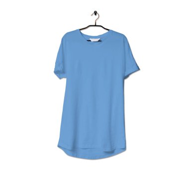 Marka logonuza destek vermek için bu etkileyici Gerçekçi Tshirt Mock Up In Little Boy Blue Color'ı alın. Bu sahte resim sergilemek için son derece mükemmel.