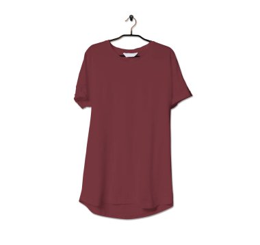 Marka logonuza destek vermek için bu etkileyici Gerçekçi Tshirt Mock Up In Merlot Beries Color'ı yakalayın. Bu sahte resim sergilemek için son derece mükemmel.