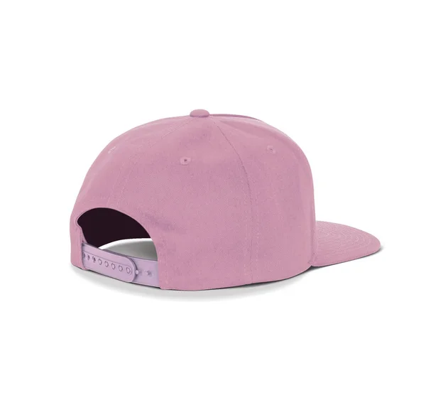 Blank Back View Dancer Cap Mock Cashmere Rose Color Help — Stock Photo, Image