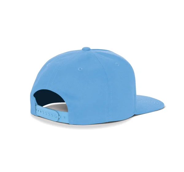 Blank Back View Dancer Cap Mock Little Boy Blue Colore — Foto Stock