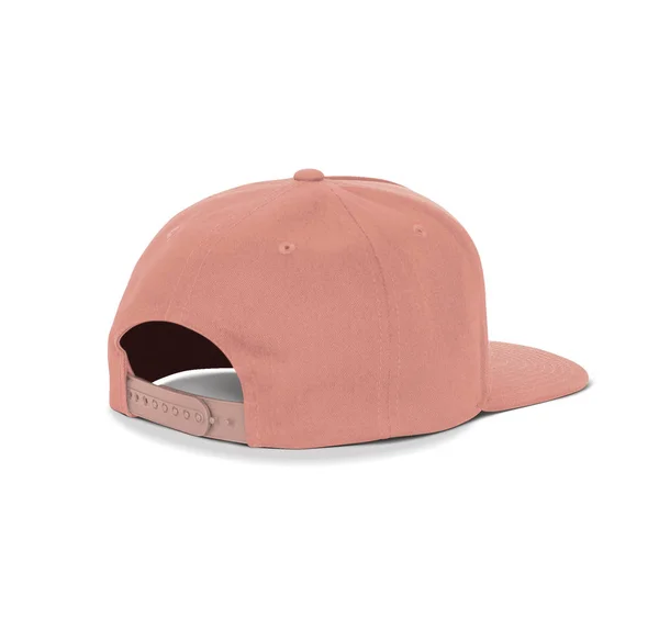 Blank Back View Dancer Cap Mock Summer Fig Color Help — Stock Photo, Image