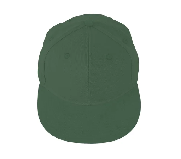 View Snapback Cap Mock Hybrid Comfrey Color Easy Use Add — Stock Photo, Image