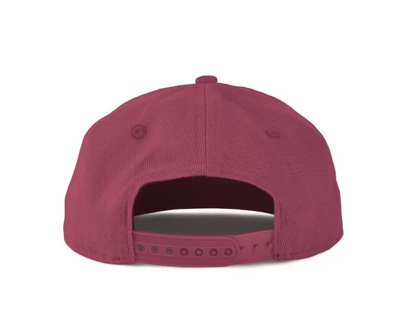 Add Your Graphic Back View Snapback Cap Mock Fruit Dove — Stock Photo, Image