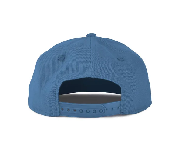 Lägg Till Din Grafik Denna Back View Snapback Cap Mock — Stockfoto