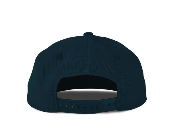 Ajoutez Votre Graphique Cette Casquette Snapback Back View Maquette Reflétant — Photo