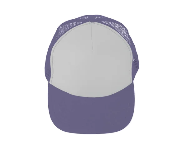 Impressive View Realistic Cap Mock Purple Haze Color Add Your — Stock Photo, Image