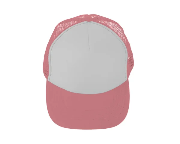 Impressive View Realistic Cap Mock Strawberry Ice Color Add Your — Stock Photo, Image