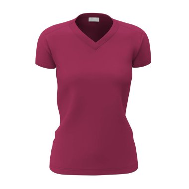 Bu Öndeki Kadın V-Neck tişörtleri Koyu Sangria Rengi ile tasarım sürecinizi kolaylaştırır.