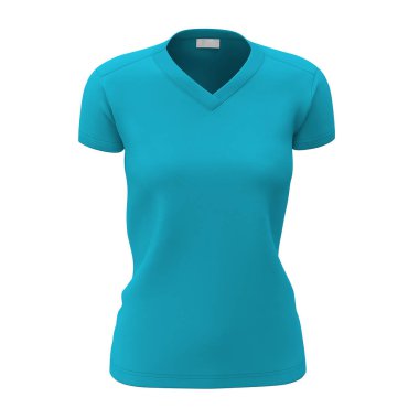 Bu Öndeki Kadın V Neck tişörtleri Dalış Mavisi ile tasarım sürecinizi kolaylaştırır.