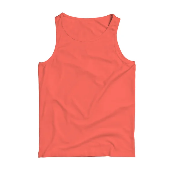 Maak Designlogo Echter Met Deze Front View Sleevesless Tank Top — Stockfoto