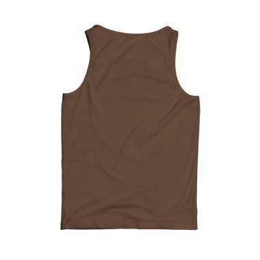 Geriye Görünümlü Kolsuz Tank Üstü Kraliyet Kahverengisiyle Moklansın Logonuzu kolaylıkla özelleştirmenize yardımcı olacak ya da bir profesyonel gibi tasarımlarınızı.