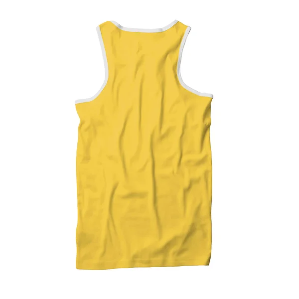 Showcase Your Designs Pro Using Back View Male Tank Top — Stock Photo, Image