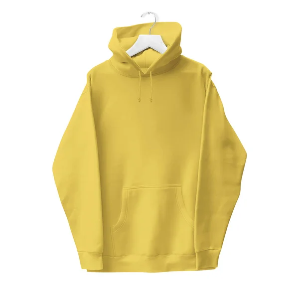 Sudadera amarilla con una boca atras cheap