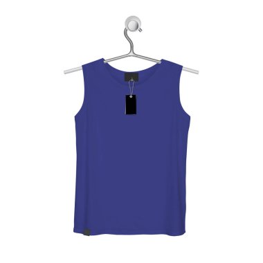 Logo tasarımlarınızın güzelliğini bu Modern Tank Üstü Askılı Mavi Renkli Model ile gösterin.