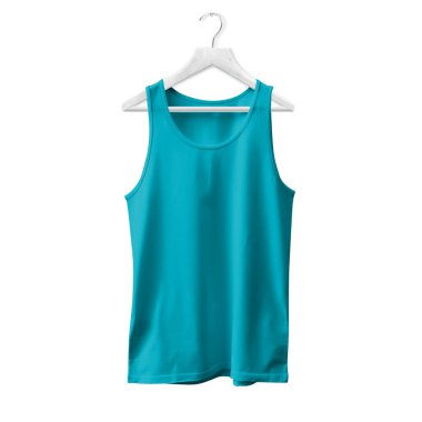 Tasarımınızı ve logonuzu tüm cinsiyetler için askılı mavi dalgıç bluzu ile daha gerçekçi yapın.