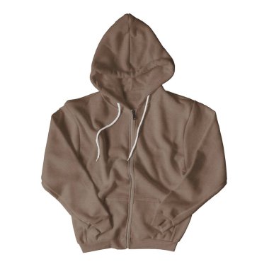 Bu Ön Görünüm Muhteşem Tam Fermuarlı Kapüşonlu Kraliyet Kahverengi Rengi ile, tasarımlarınızı dijital fotoğraf gerçekçi vitrininde hızlıca göstermenizi sağlar.