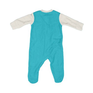 Tasarımınız için güzel görüntüler oluşturmaya atlayın, bu Arka Görünüm Güzel Bebek tulumuyla Dalgıç mavisi ile.