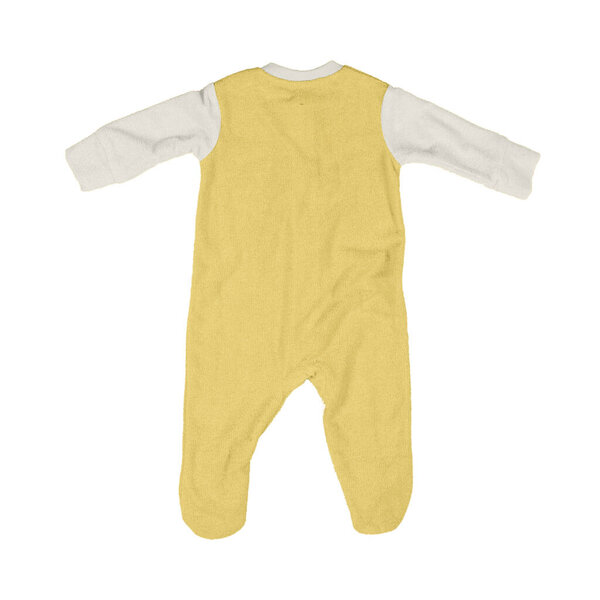 Jump straight into creating beautiful images for your design, with this Back View Beautiful Baby Jumpsuit Mock Up In Prime Rose Color.