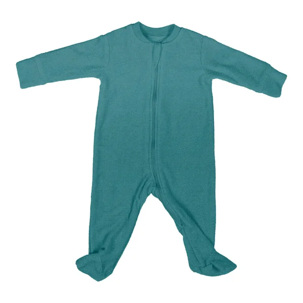 Verwenden Sie Dieses Süße Baby Jumpsuit Mock Green Eden Color — Stockfoto