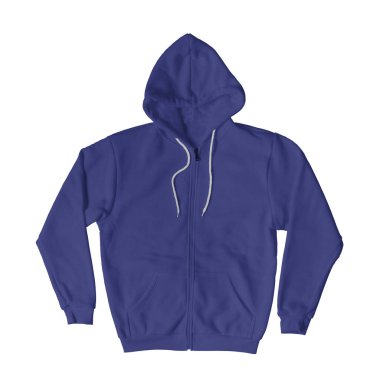 Bu ön görünümü kullanın Tatlı Kapüşonlu Mockup Kraliyet Mavi Fermuarlı, tasarımlarınızı sunmak için kolay ve şık bir yoldur