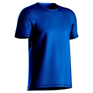 Tasarımlarınızı bir grafik tasarım ustası gibi gösterin. Klasik Jersey tişörtü, Baleine mavisi..